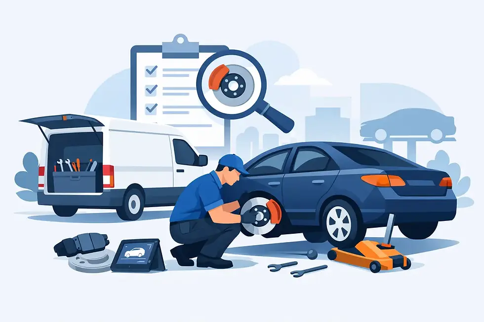 Mobile Brake Inspection Process: What to Expect