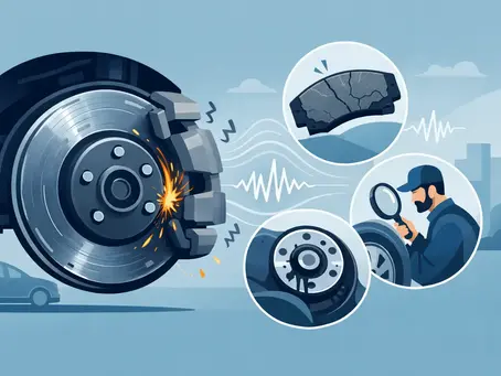 Brake Grinding Sound Causes Explained