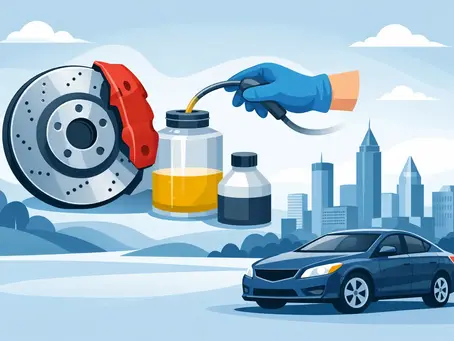 Brake Fluid Flush Guide for Atlanta Drivers