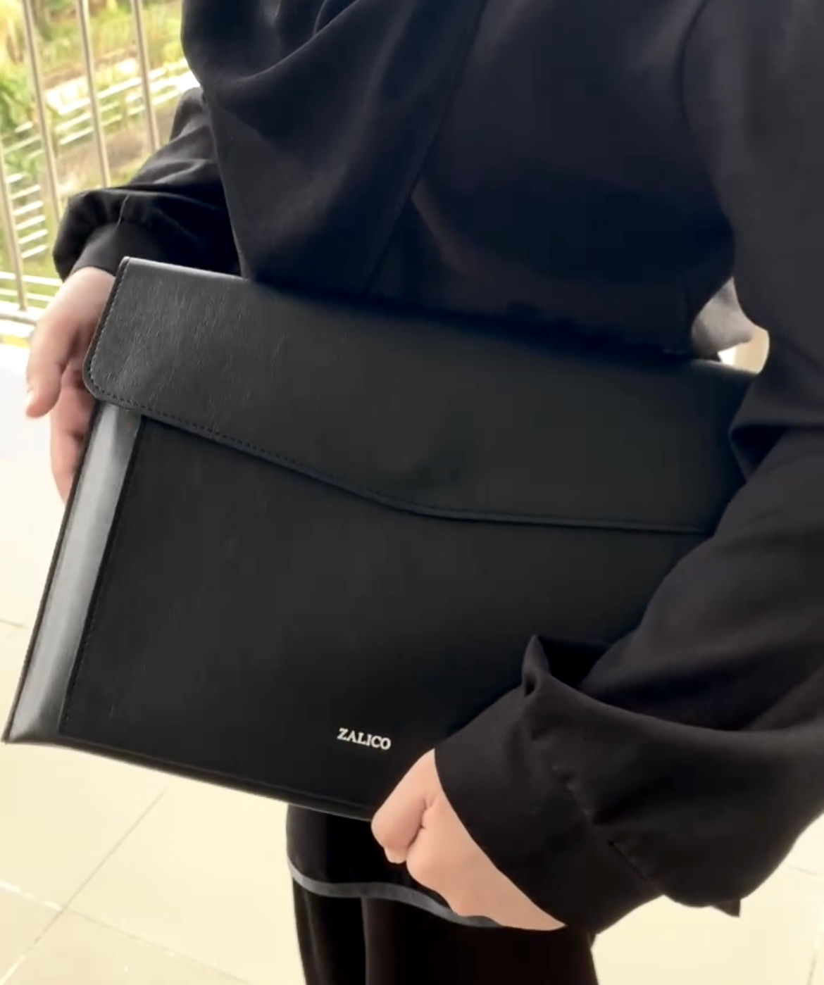 Document Bag with Pocket