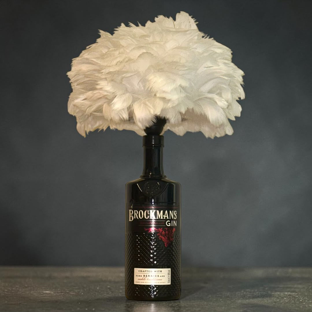 Lampada da Tavolo "Brockmans Gin - Feather Edition"