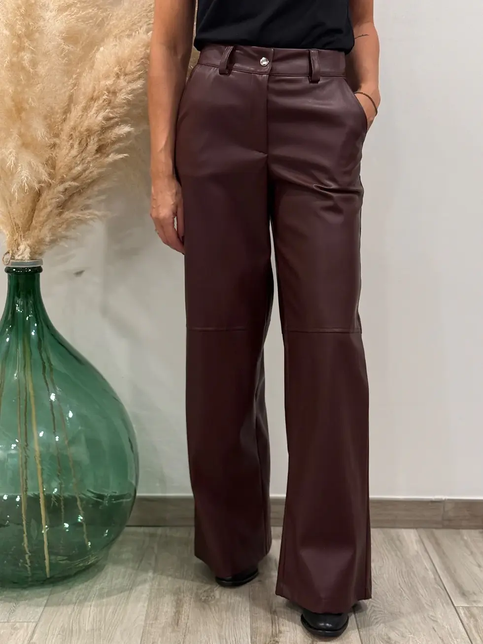 Miniatura: Pantalone Ecopelle