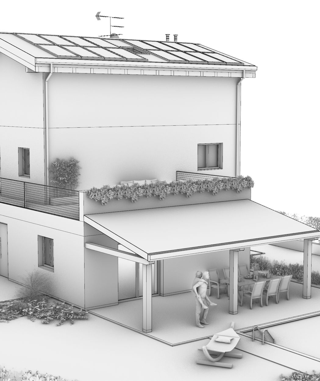 Progetto architettonico dello Studio Zaffaroni