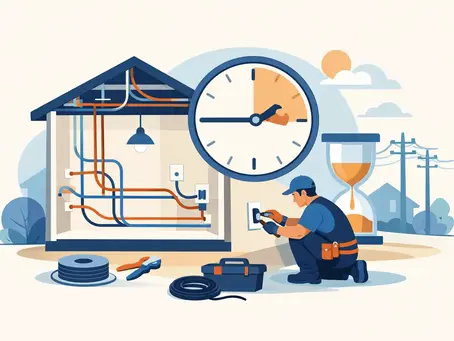 How Long Does House Rewiring Take?