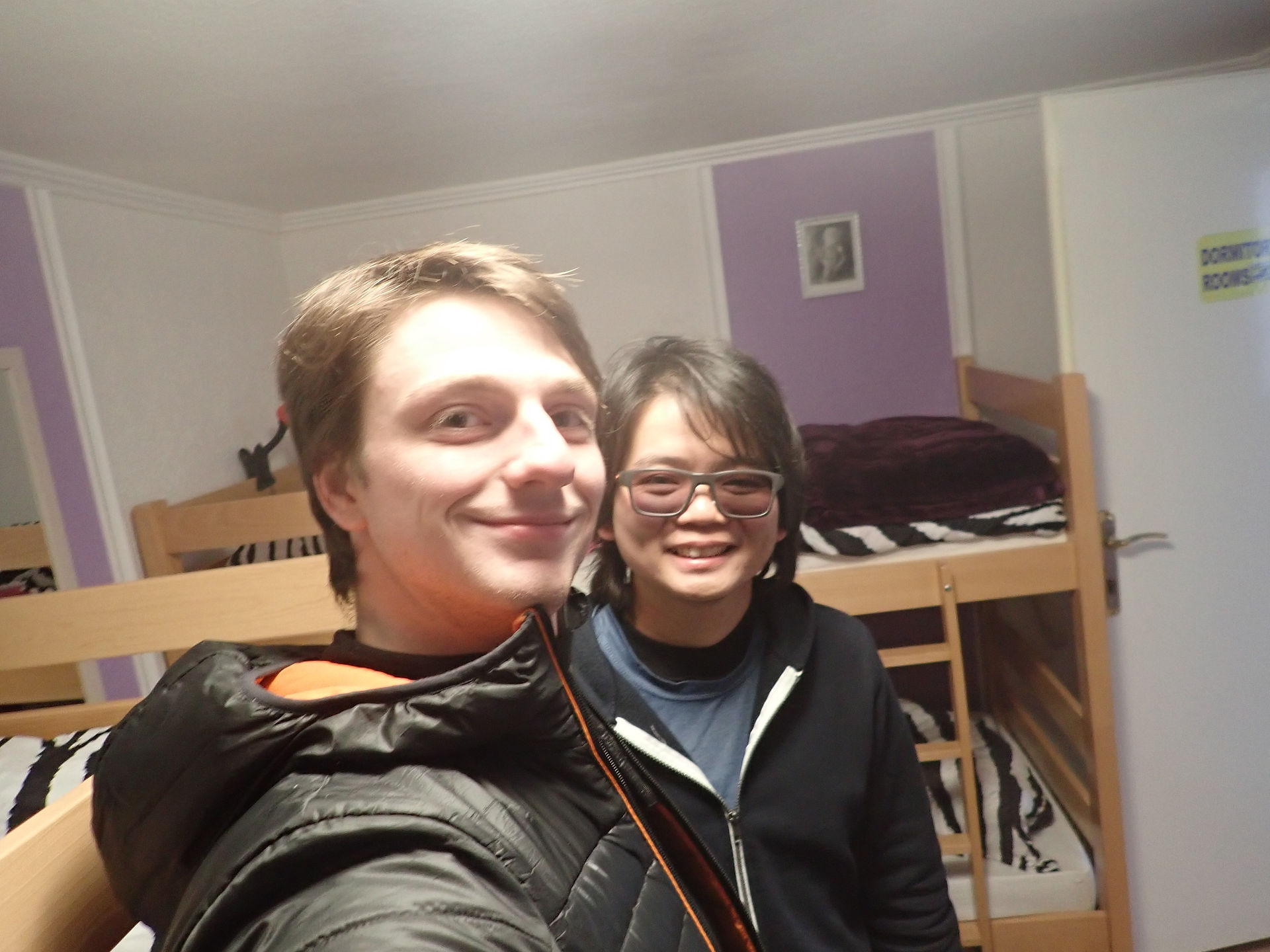 Selfie de voyageurs