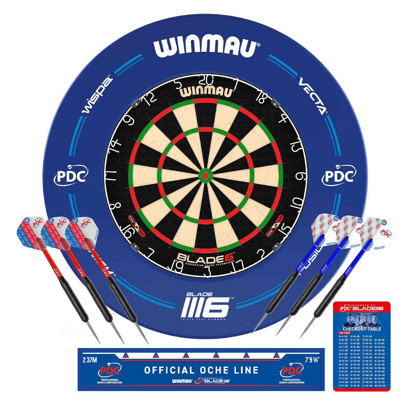 Dartboard Surround Set PDC 5310