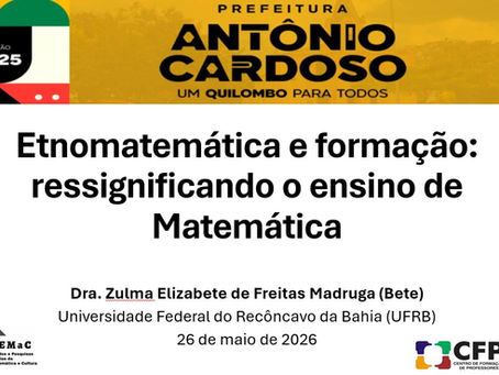 Professora Bete Madruga participa de formação para professores em Antônio Cardoso-BA