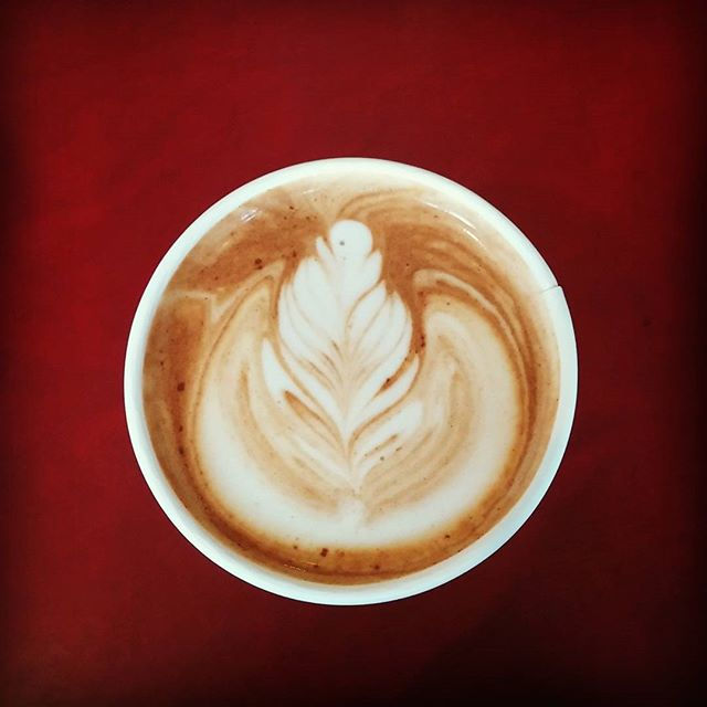 Ginger Molasses Latte at the Mighty Good