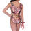 Thumbnail: Flip Flop Tank Print Leotard- Phoenix