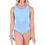 Thumbnail: Breezy Mesh Tank Leotard- Blue Blanket