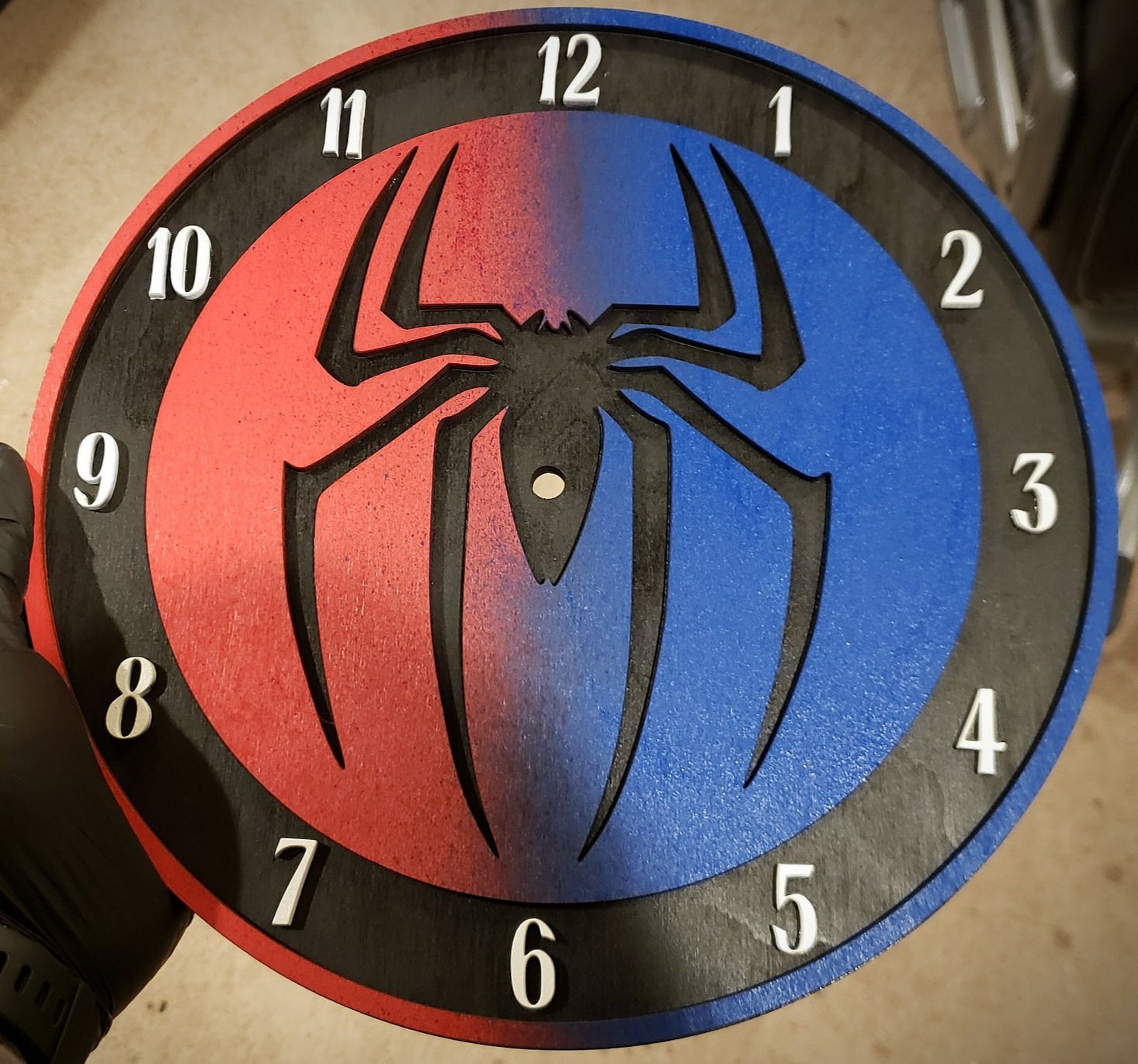 12" Spiderverse Clock