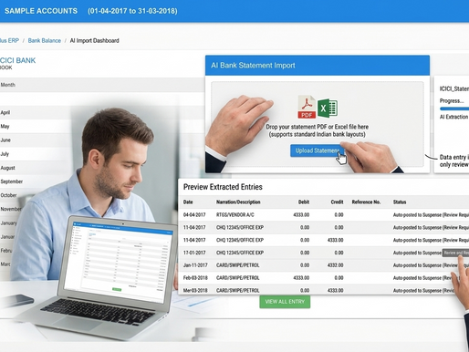 How AI Reads Your Bank Statement and Auto-Posts Entries — No More Manual Data Entry