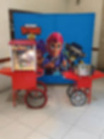 דוכני מזון לאירועים: פופקורן וצמר גפן מתוק
