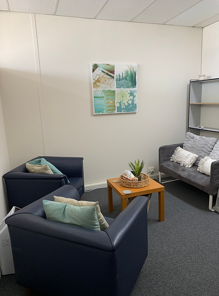 One of the counselling rooms at Autism Counselling