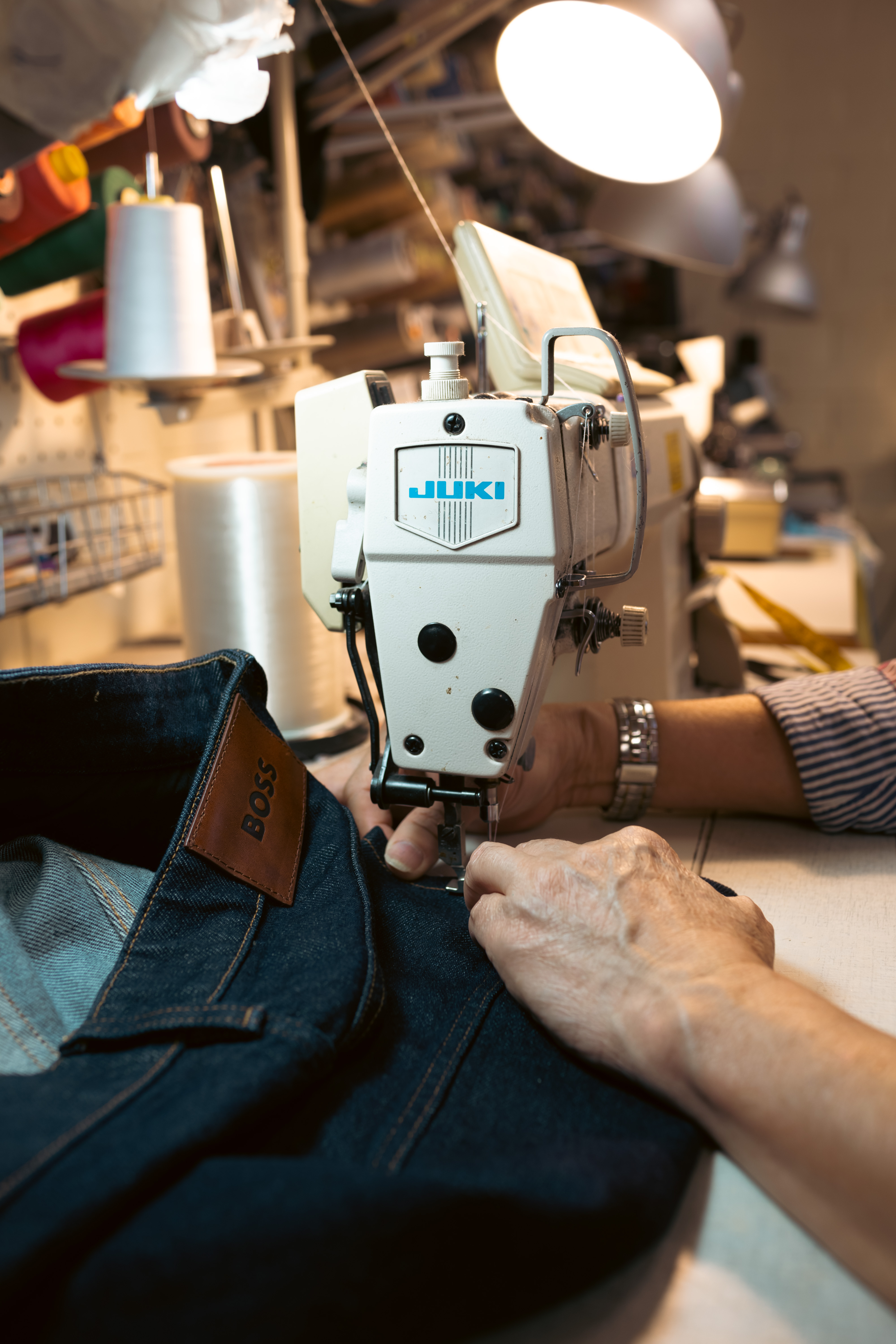 Jeans alteration at Perth Tailoring Co