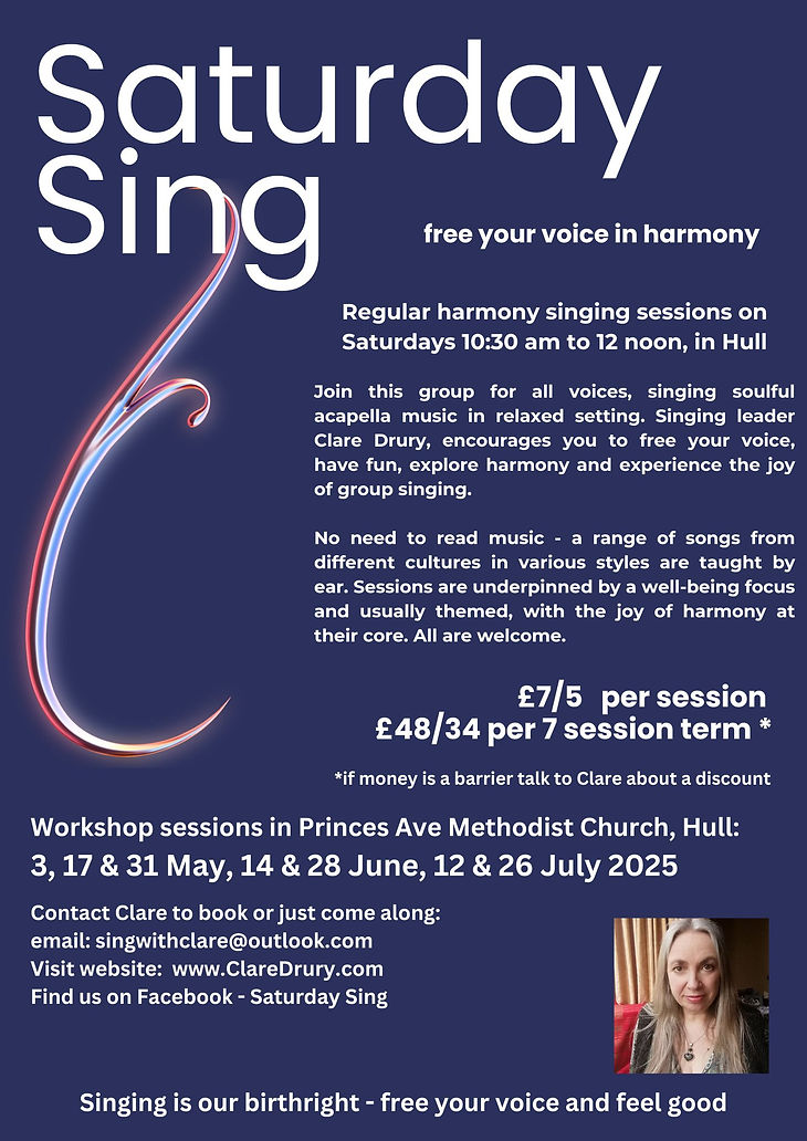 Saturday Sing Summer term 2025 flyer.jpg