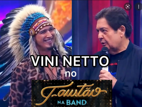 VINI NETTO NO FAUSTÃO NA BAND