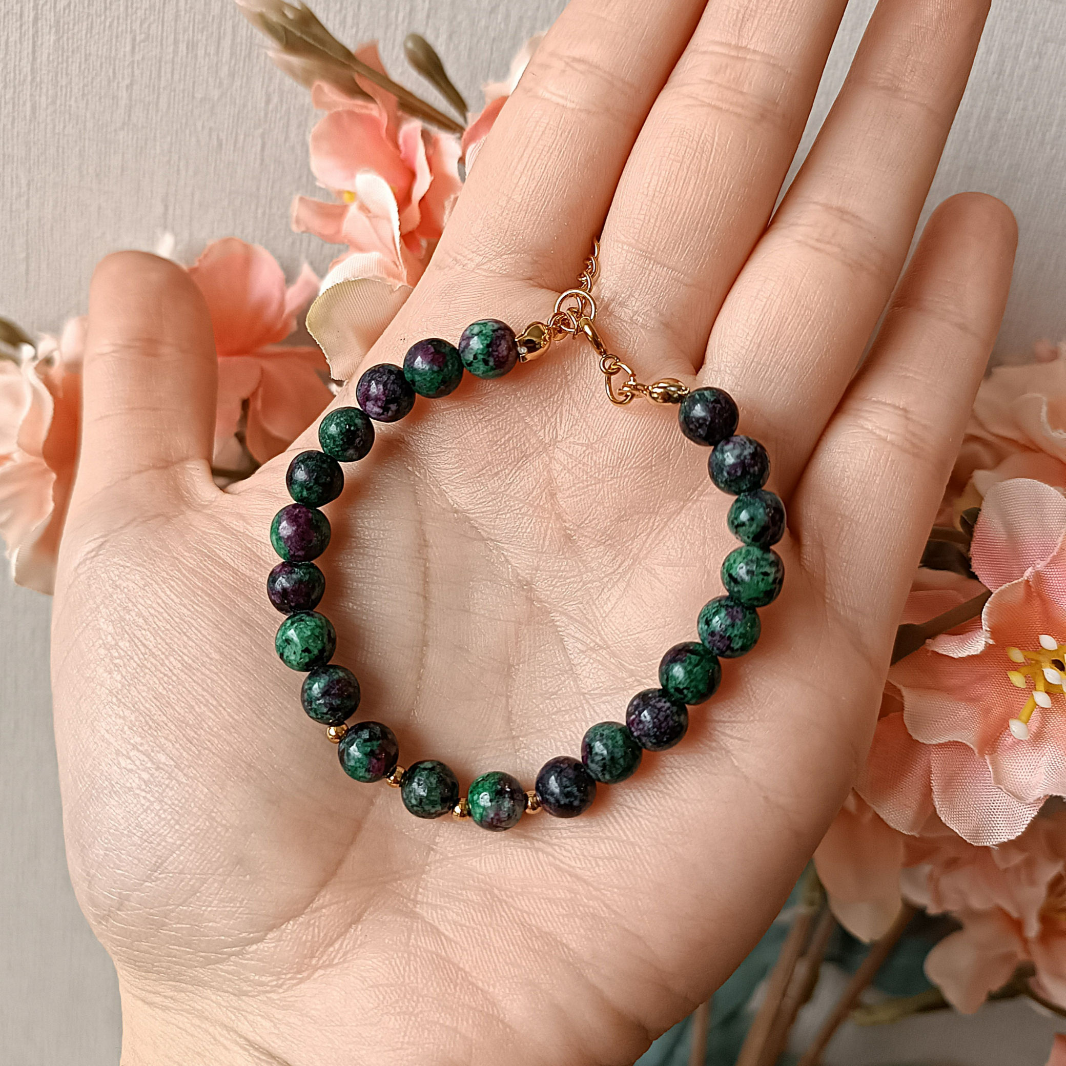 Pulsera Alma - Zoisita