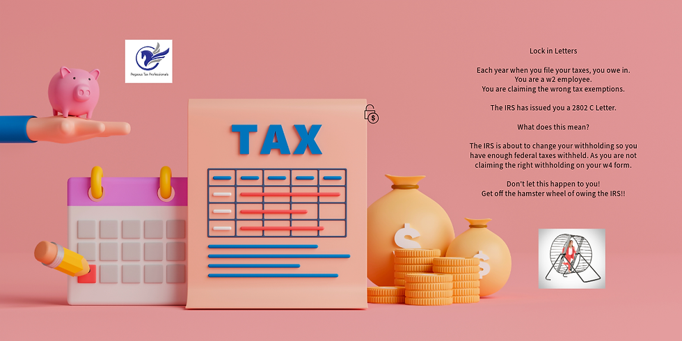 Did you receive a Lock in Letter?