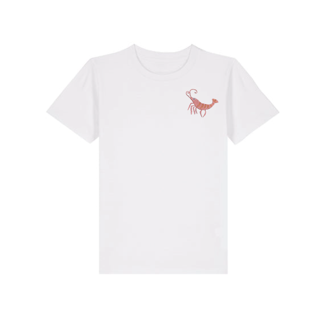 Shrimp T-shirt -White