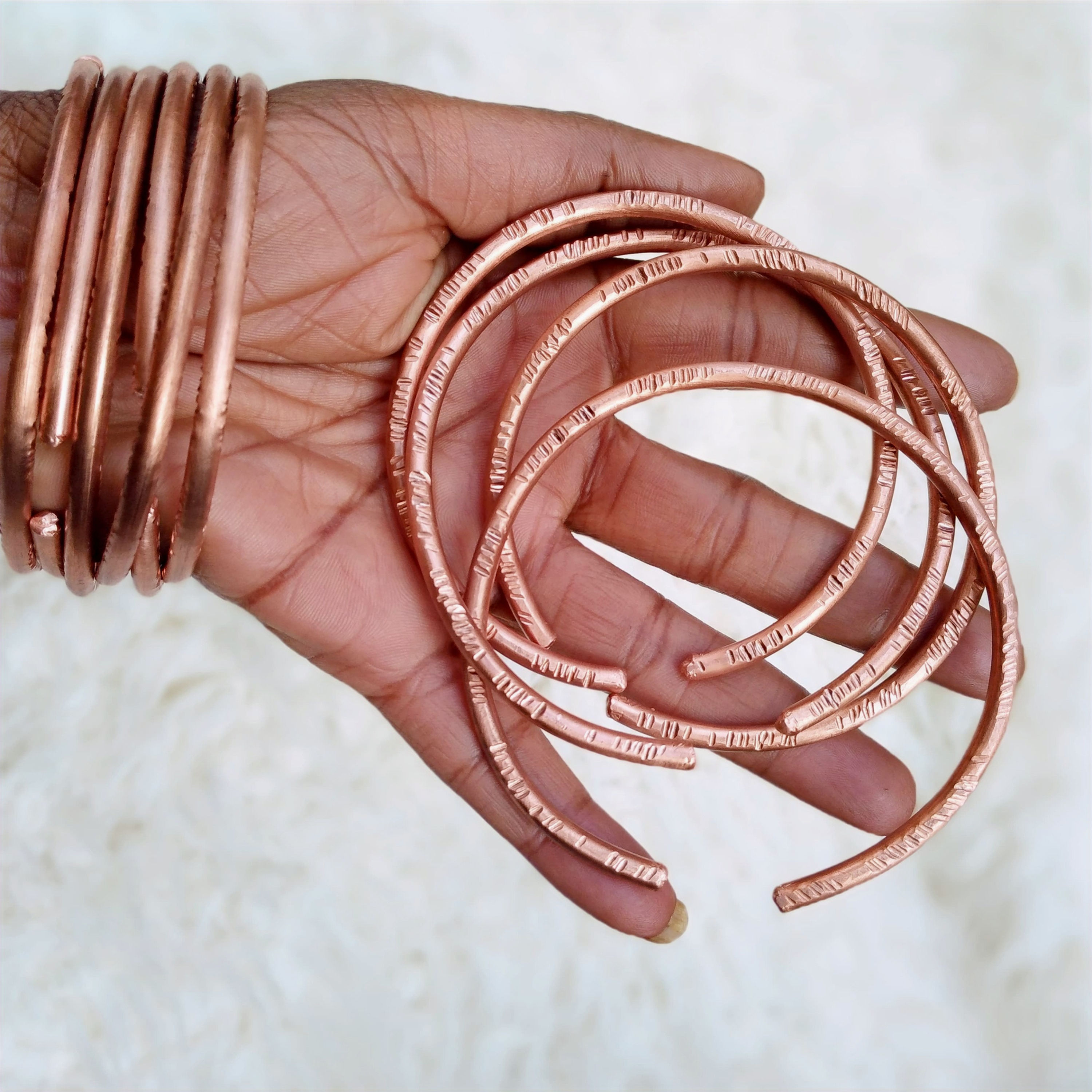 Single Copper bracelets
