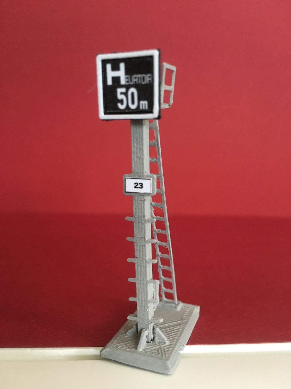 Miniature : Ref 409 - Heurtoir à 50 M ou 100 M ou 150 M - Ho