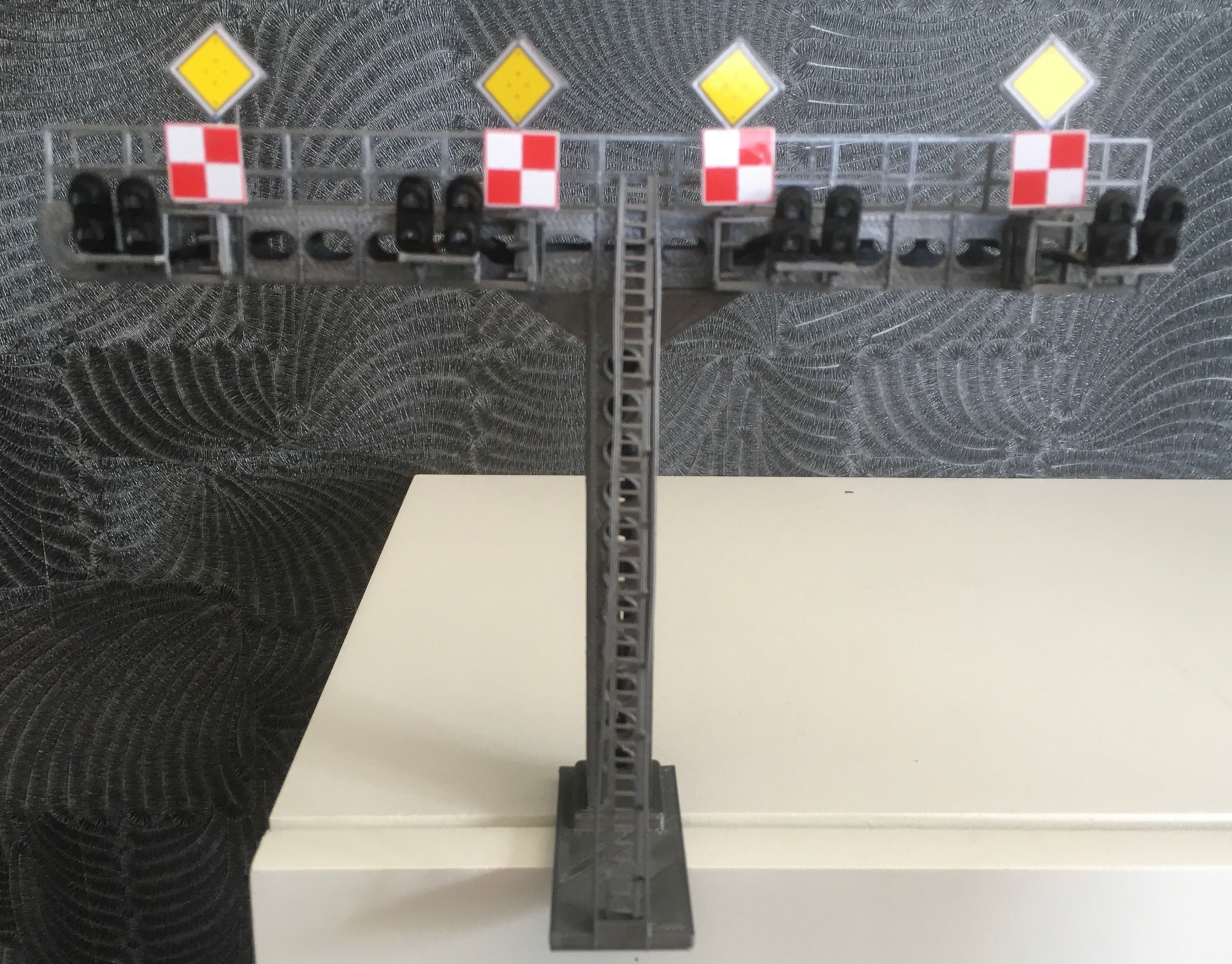 Ref 514 - Potence type USSEL - Montées et cibles mécaniques et lumineuses