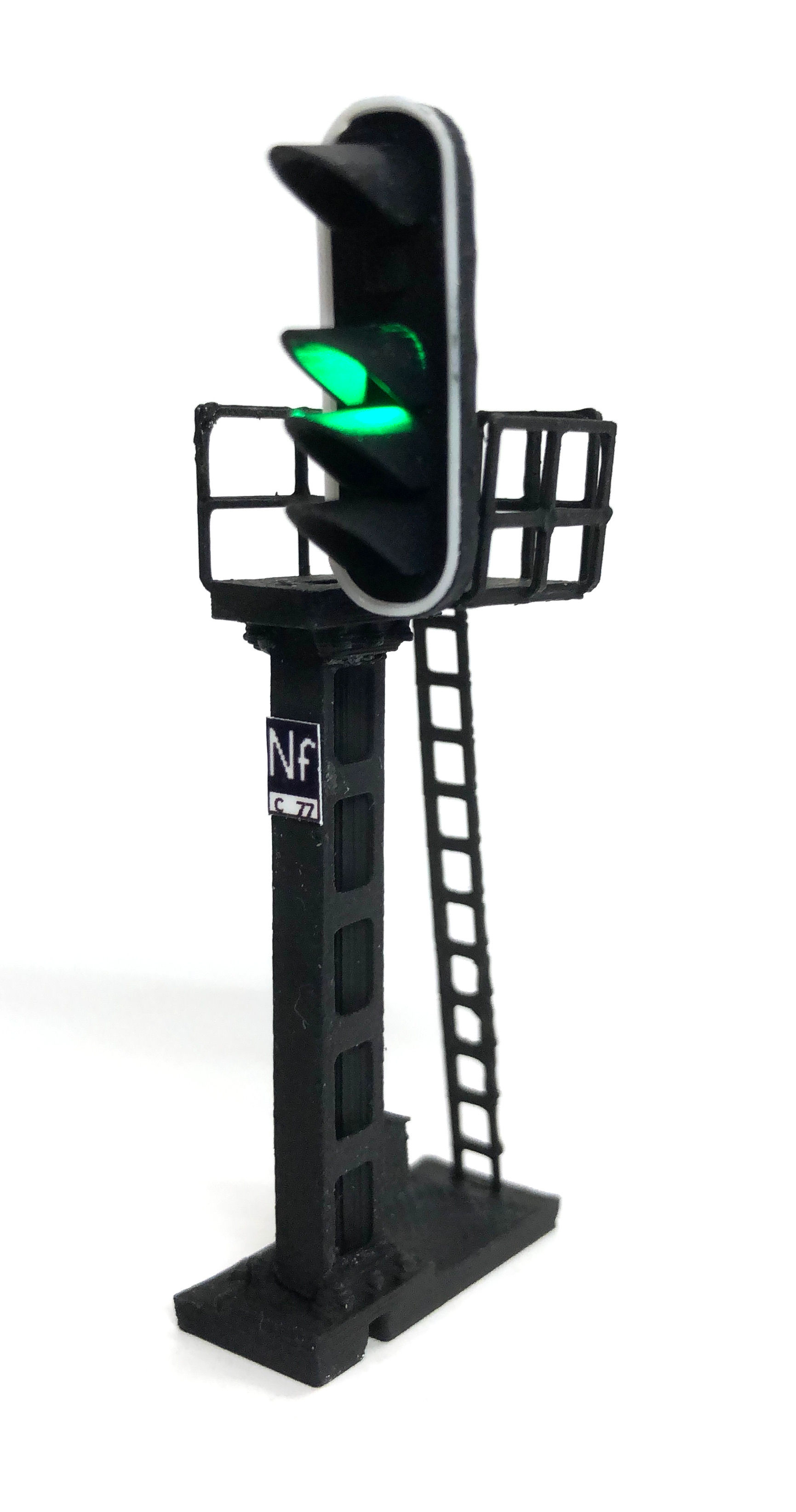 Ref 24-104 - 4 Feux Mat lourd en drapeau - HO