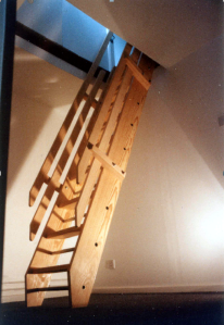 Stairs after refurbishment