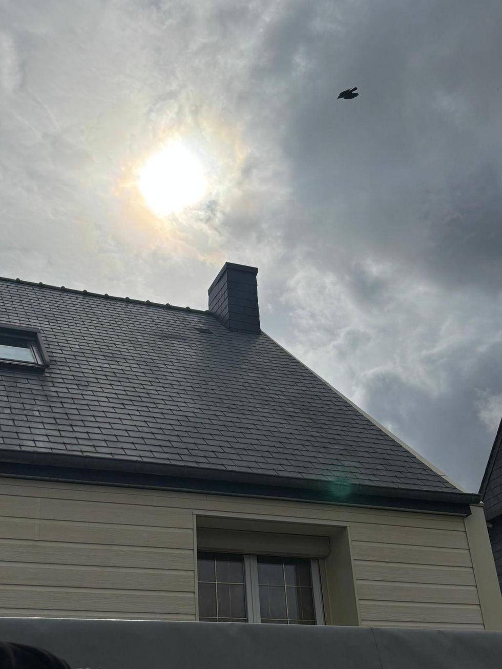 Après nettoyage de la toiture