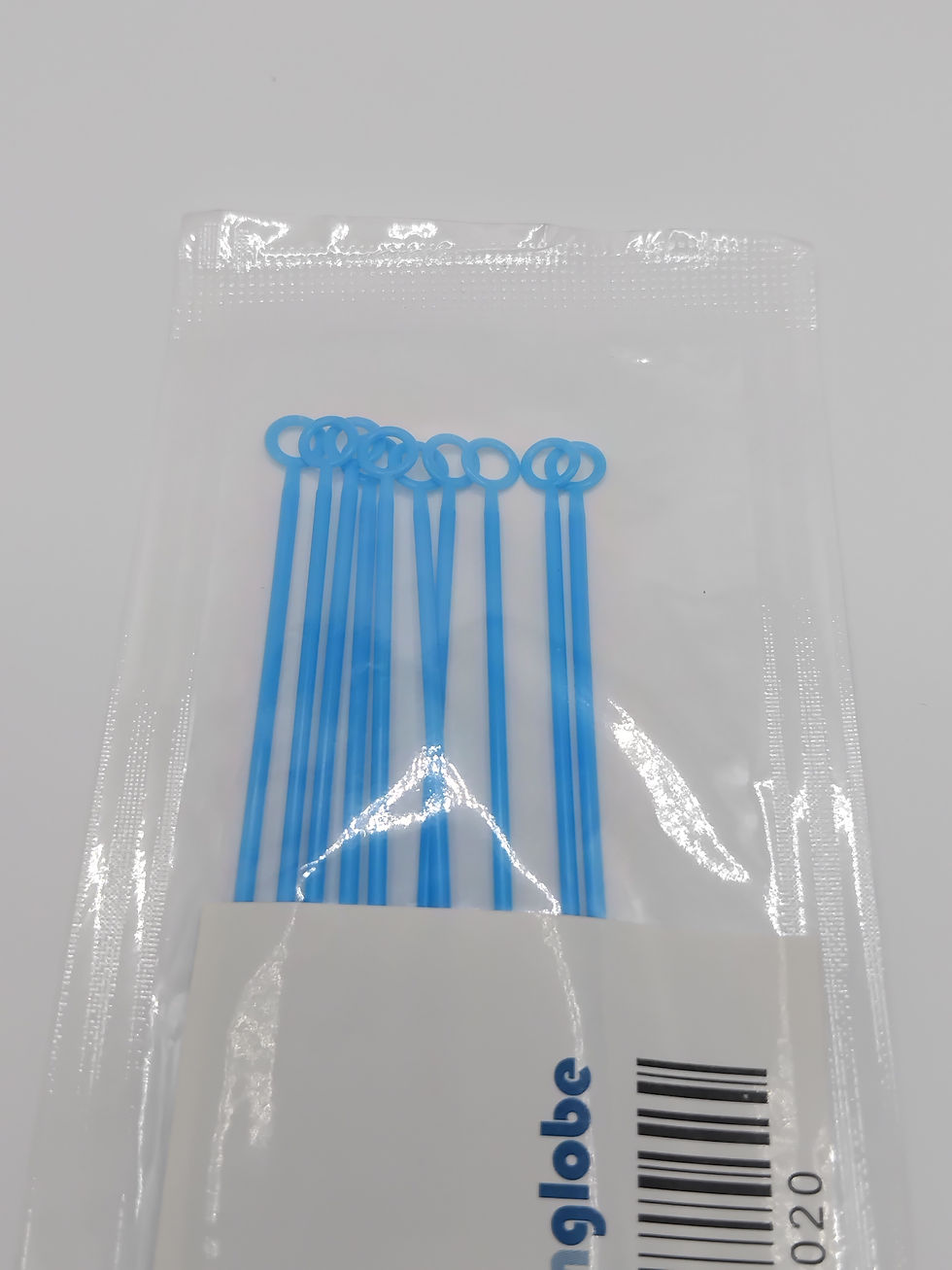 Miniatura: ASAS DE INOCULACIÓN 10uL, AZUL, ESTÉRILES, DE POLIPROPILENO. PAQUETE C/10 PZAS.