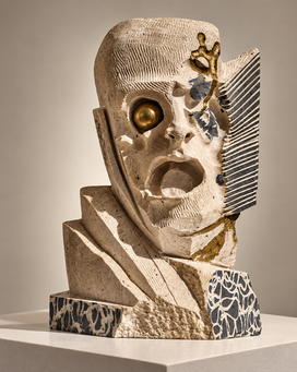 Gold Eye, vista alternativa. Escultura de Marcos Torandell