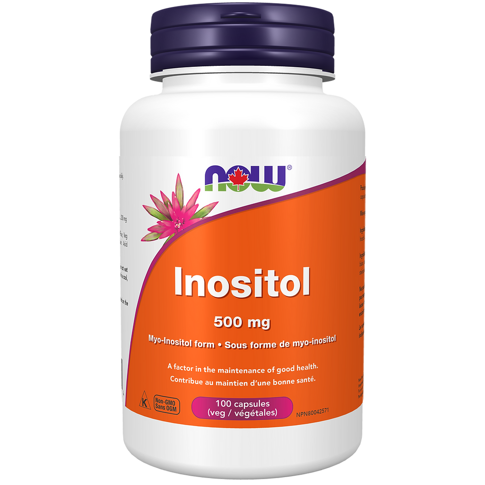 NOW Inositol 500mg 100vcap