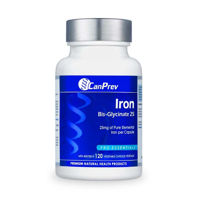 CanPrev Iron Bis-glycinate 25mg 120's