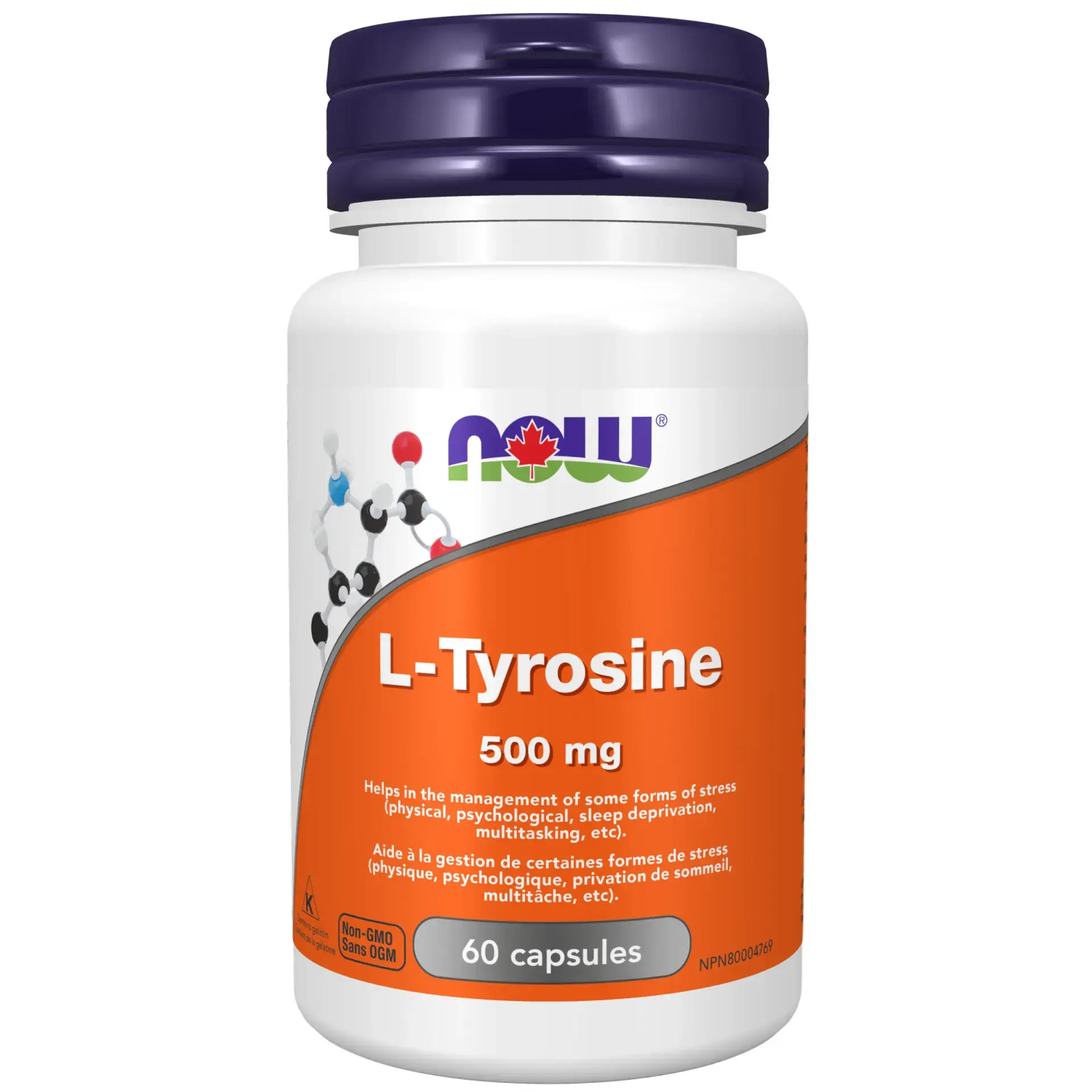 NOW L-Tyrosine 500mg (FreeForm) 120cap