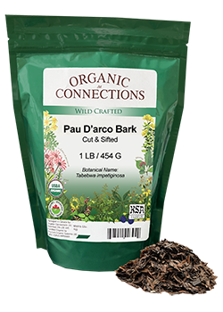 Organic Connections Pau D'Arco Inner Bark Cut & Sifted 454g