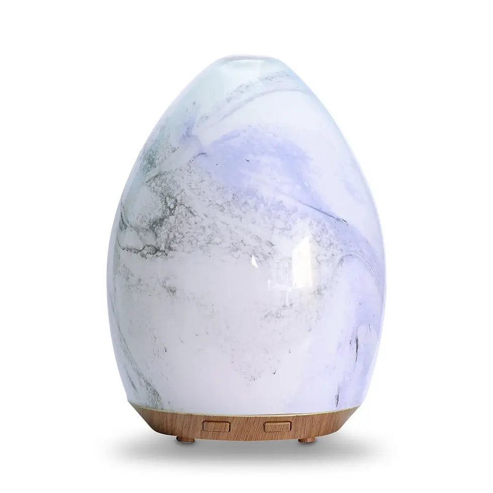 Now Glass Swirl Essential Oil Diffuser