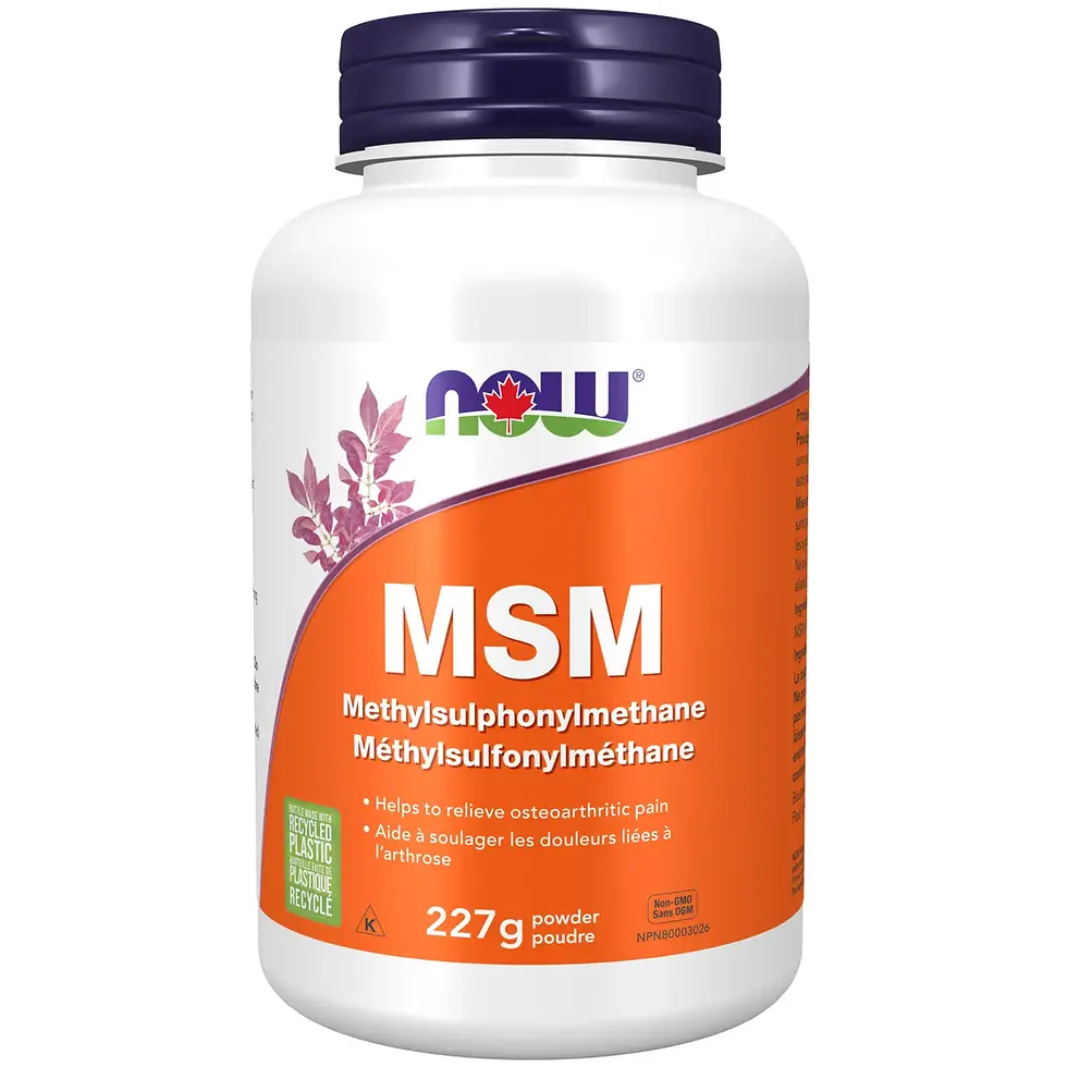 NOW MSM Pure Powder 227g