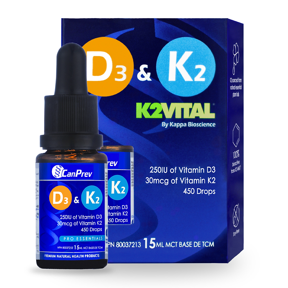 CanPrev Vitamin D3 and K2 15ml