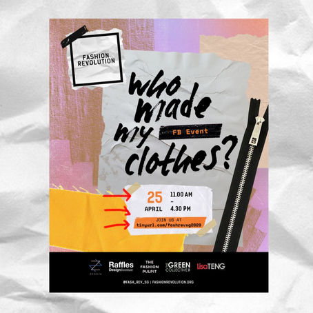 FASHION REVOLUTION WEEK 2020