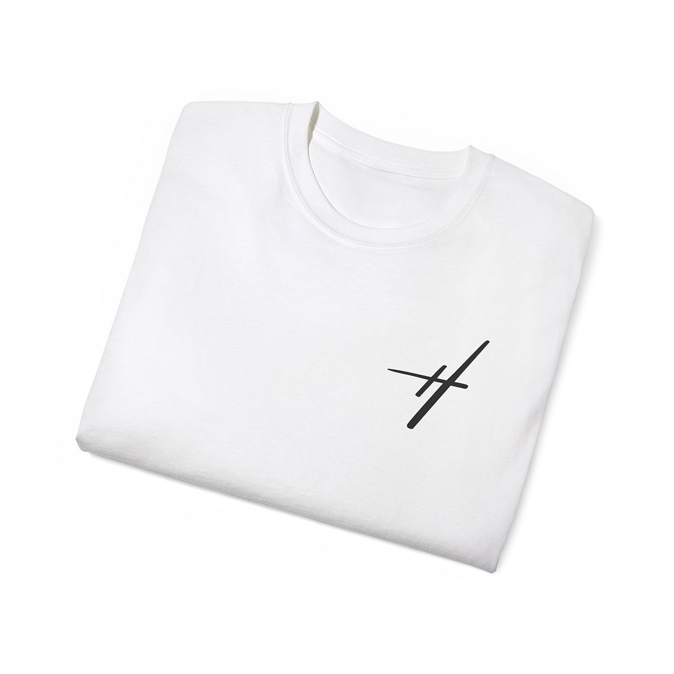 Thumbnail: Hustle House Creative, Unisex Cotton Tee (front logo)