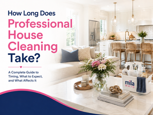 How Long Does House Cleaning Take? A Professional Cleaning Time Guide