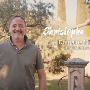 Christophe Jeune, vigneron du Domaine Saint Paul à Châteauneuf-du-Pape