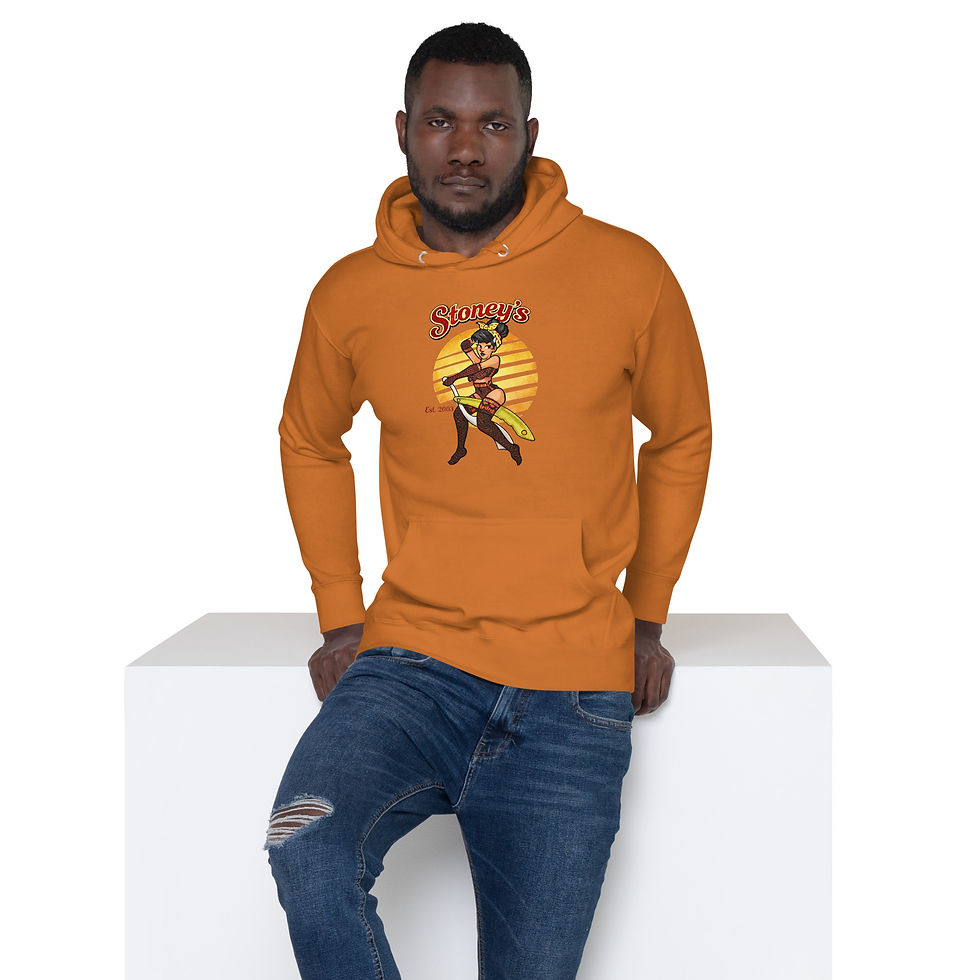 Thumbnail: Stoney's Colored Design #1 Unisex Hoodie