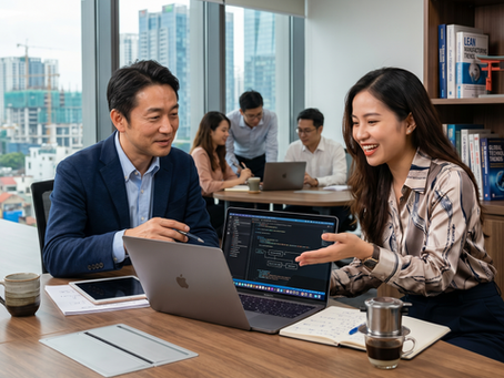 文化の壁は、海を越えるパドリングで超える。ベトナムの熱量と日本の品質を融合させる技術