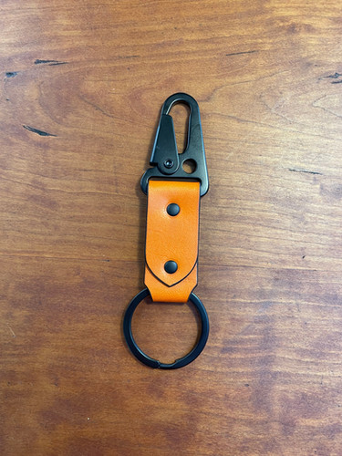 Keychain - Rivet | Okie Wood & Leather