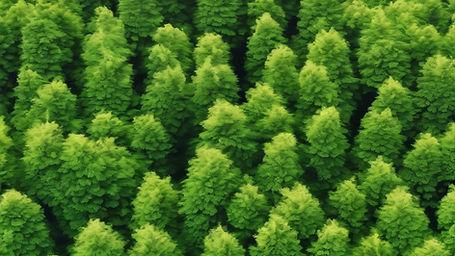 tops of green trees, gentle pattern, panorama.jpg