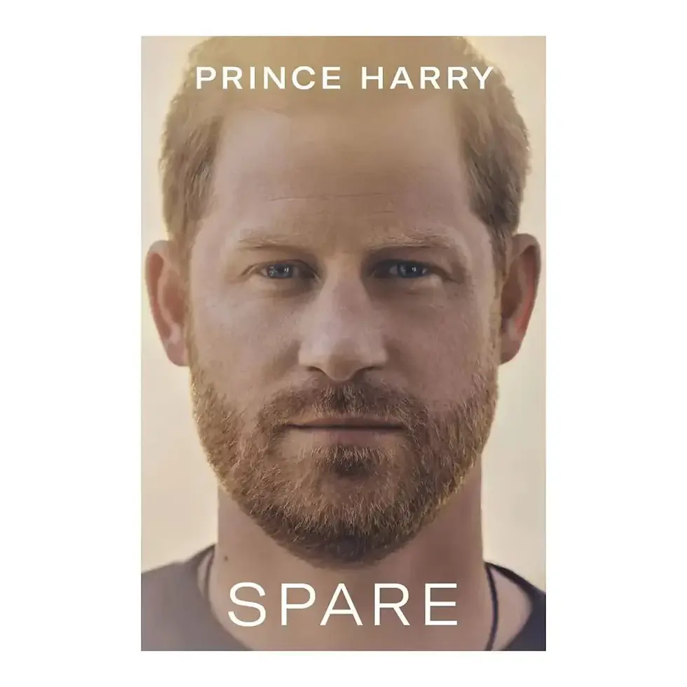 prince harry spare book summary