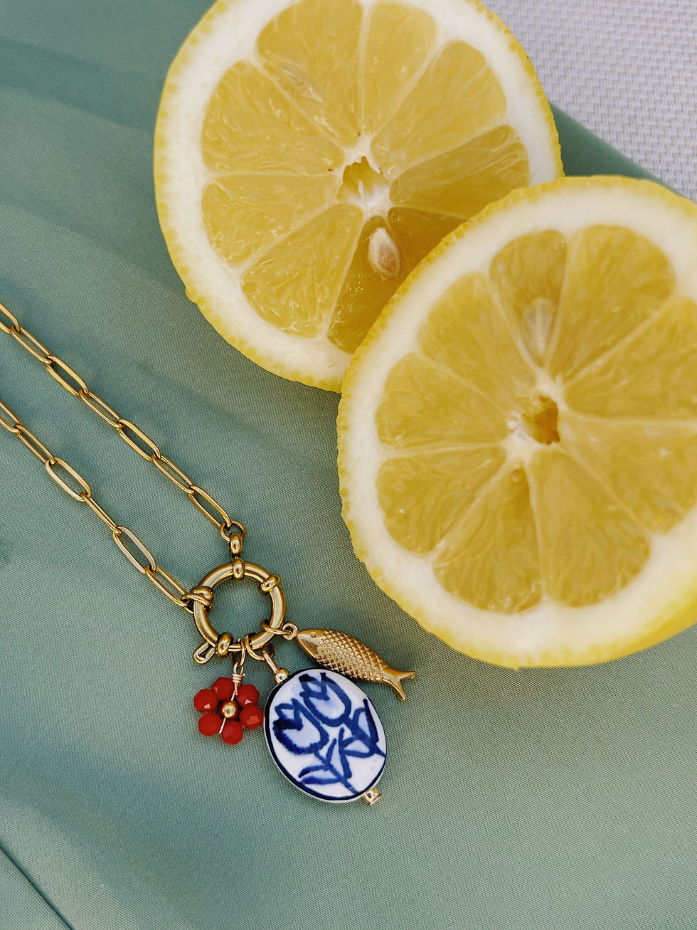Thumbnail: Red Beaded Flower