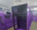 Purple Open Front with Helmet Rack